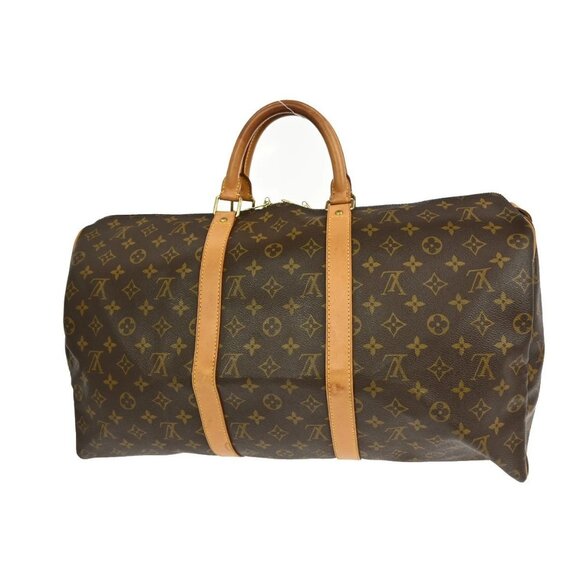 LOUIS VUITTON KEEPALL 50 TRAVEL HANDBAG MONOGRAM M41426 FL0052 YQ02046 - Picture 2 of 9